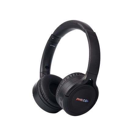 Auriculares Inalámbricos con Bluetooth Negro Philco Plegables AP1706B
