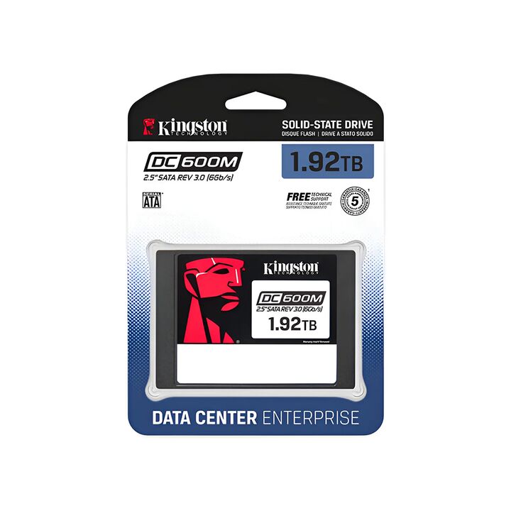 Disco Solido SSD2TB Kingston DC600 SATAIII 2.5 Para Server - Vista 1