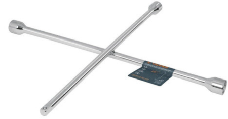 Llave Cruz para Auto Truper - 20" Acero Cromada