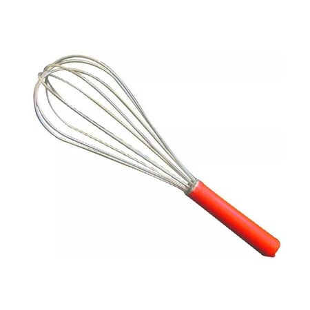 Batidor Gastronomico Mango Reforzado Bellini 50 Cm Rojo