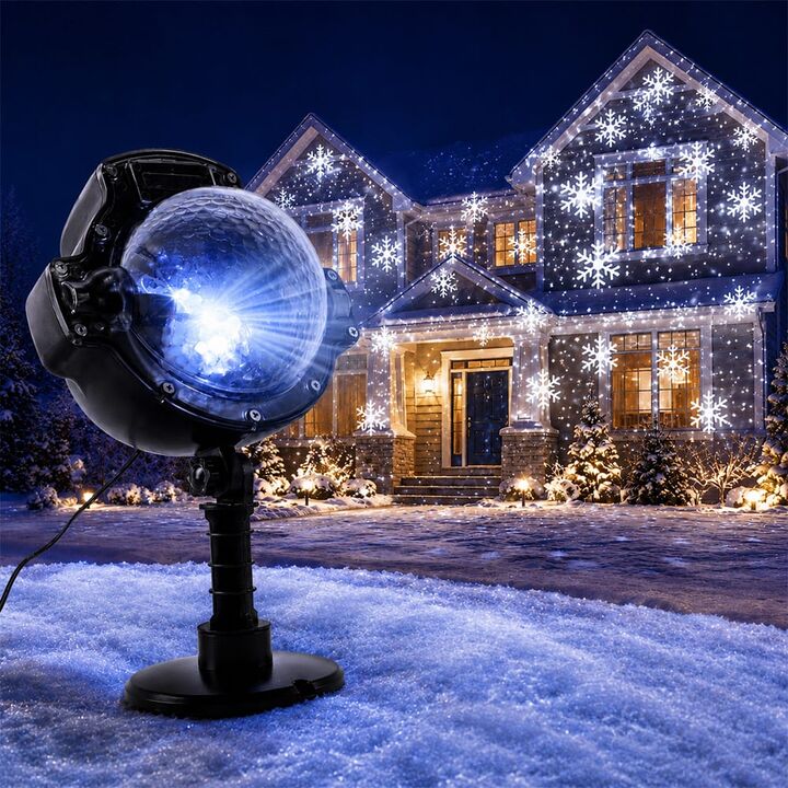 Luz Decorativa Gadnic Exterior IP35 LED Nieve Navidad - Vista 1