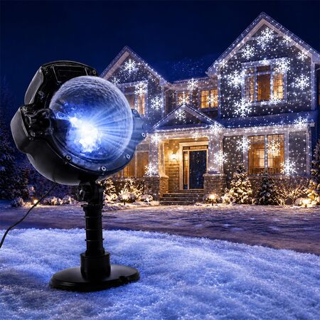 Luz Decorativa Gadnic Exterior IP35 LED Nieve Navidad