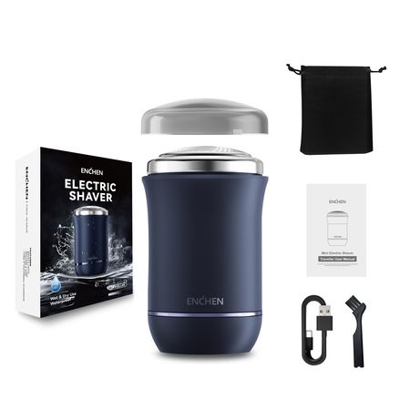 Afeitadora Wet & Dry Cuchillas Autoafilable Enchen 