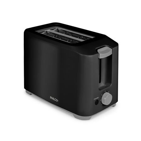 Tostadora Electrica Philco Negra 700W 2 Rebanadas TO20BPP
