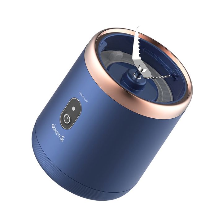 Licuadora Inalámbrica Portátil Deerma NU06 Azul Recargable - Vista 4
