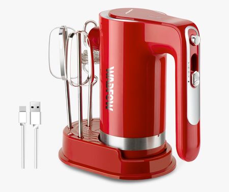 Batidora De Mano Inalámbrica 7 Vel 90w Wadfow Wfm1501