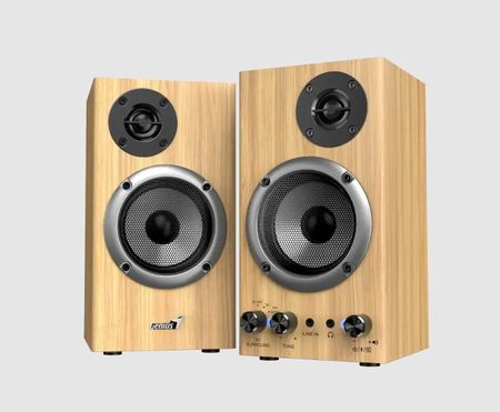 Parlantes Genius Sp-Hf520Bt Bt5.3 20W Dark Brown