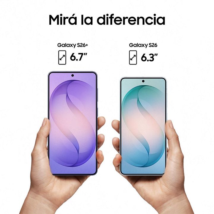 Celular Samsung S26+ 12GB 256GB Violeta - Vista 7