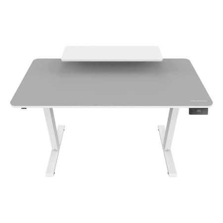 Escritorio Cougar Oficina Electrico E-star Blanco 120cm Gris
