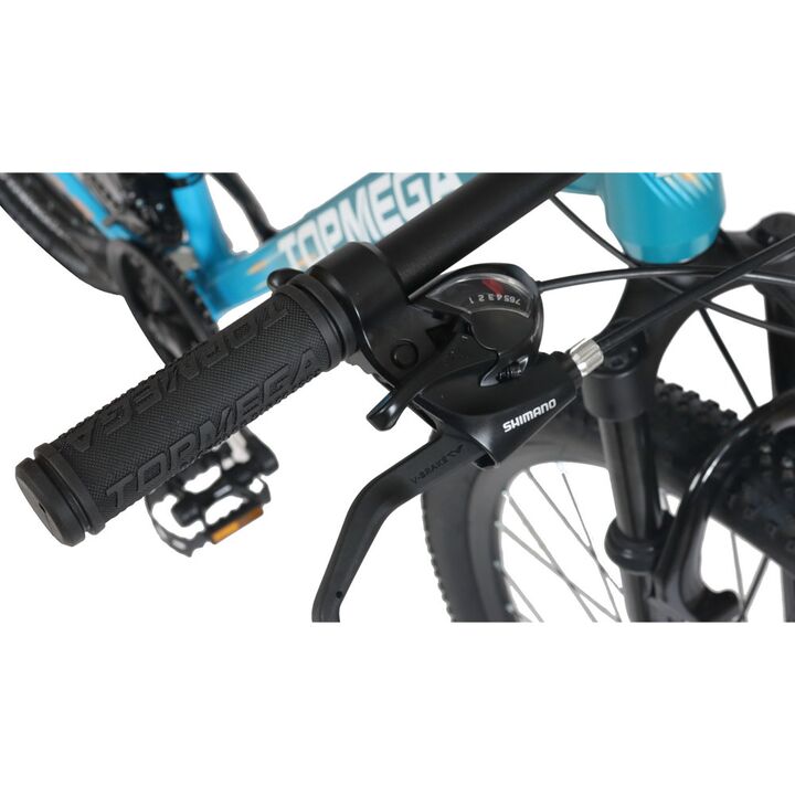 Bicicleta Mountain Bike Topmega Sunshine Aluminio Talle M R29 21vel Alum Celeste - Vista 3