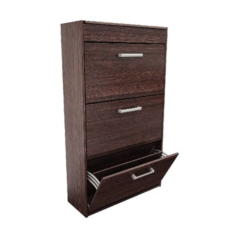 BOTINERO ORLANDI WE 239 PREMIUM - WENGUE, 3 PUERTAS, 1 CAJON