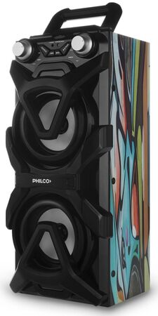 Parlante Portatil Philco Djp11 500W Con Luces