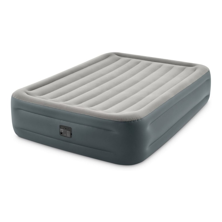Colchon Inflable Electrico Durabeam Intex 64126 Fibertech Gris - Vista 3