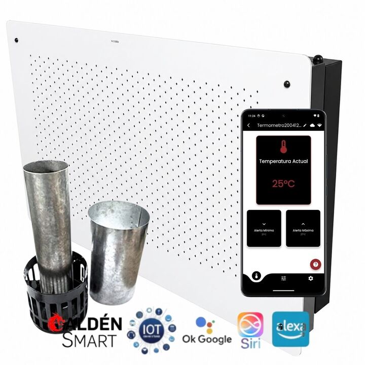 Calefactor Caldén Tiro Balanceado 5.0 Smart - Vista 7