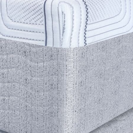 Colchon y Sommier Inducol Cardiel 1 Plaza y Media 100x190 Espuma de Alta Densidad y Espuma Inteligente