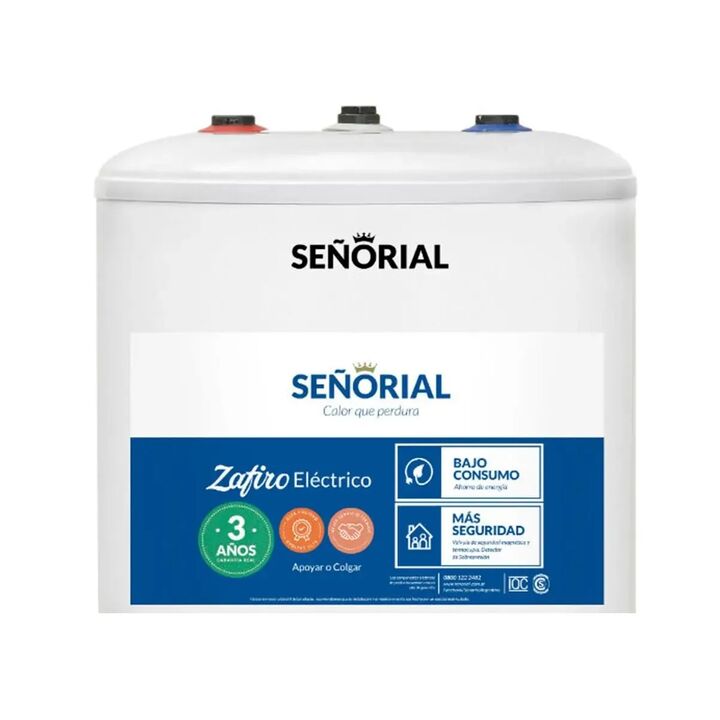 Termotanque Eléctrico Señorial TESZ-65 de 50 L - Vista 2