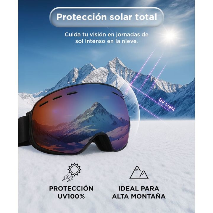 Antiparra Gadnic A3GO Para Ski Snowboard - Vista 4