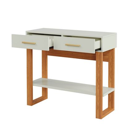 Mueble Recibidor con 2 cajones estante Nordico MDF Mix Match