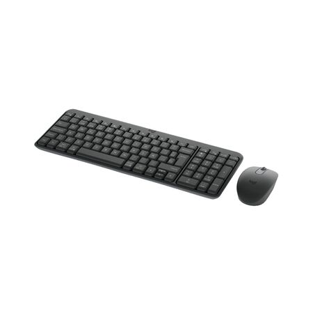 Teclado con Mouse Logitech MK250 Wireless Latino Negro