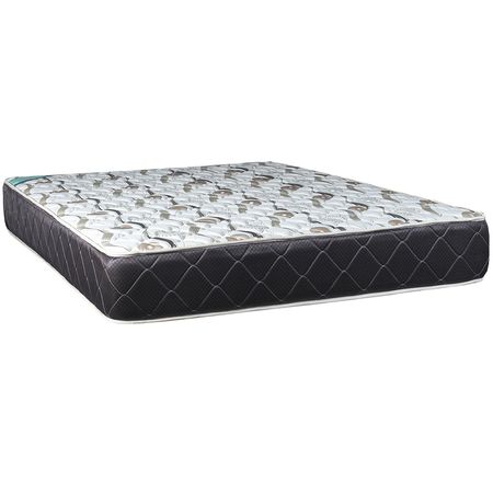 Colchon de Resorte Bonell Maxiking Esmeralda 2 Plazas y Media 140x190x26cm Doble Marco Perimetral de Espuma Tela de Jackard Belga