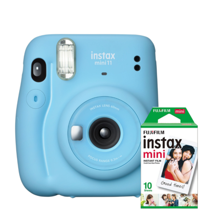 Camara instantanea Fujifilm Instax Mini 11 con10 fotos