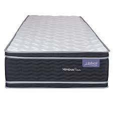 Colchón + Sommier Espuma 1 1/2 Plaza Inducol Nimbus Firm Doble Euro 100x190x26 120kg - Vista 3