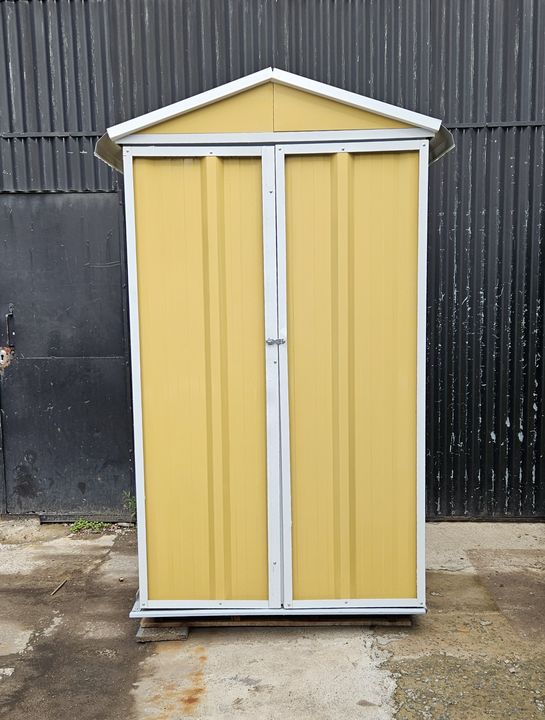 Armario Deposito Galpon de jardin 1x1x2 Arena + Estante Calibre 28 DON ACERO - Vista 5