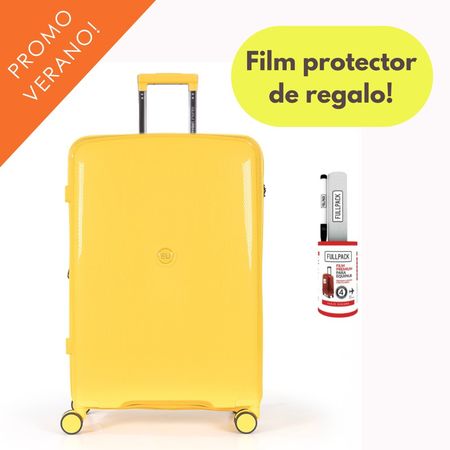 Valija  Grande Urbano Rgida Expandible 75 cm Amarilla