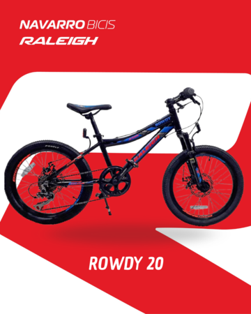 Bicicleta RALEIGH ROWDY R-20 FRENO A DISCO