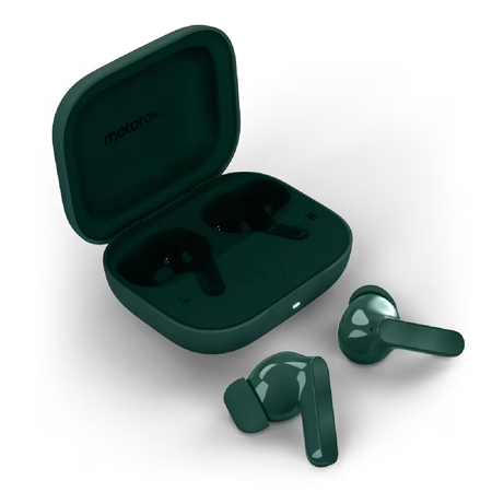 Auricular In Ear Bluetooth Motorola Buds Bass Posy Green