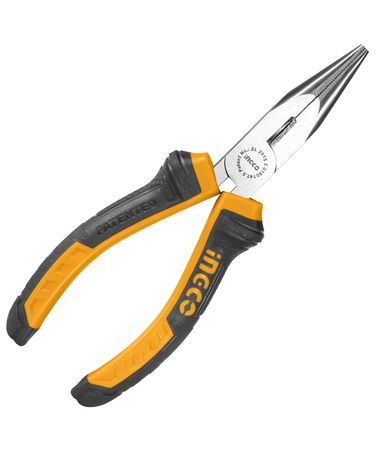 Pinza Alicate Punta Larga 6'' Ingco (HLNP08168)