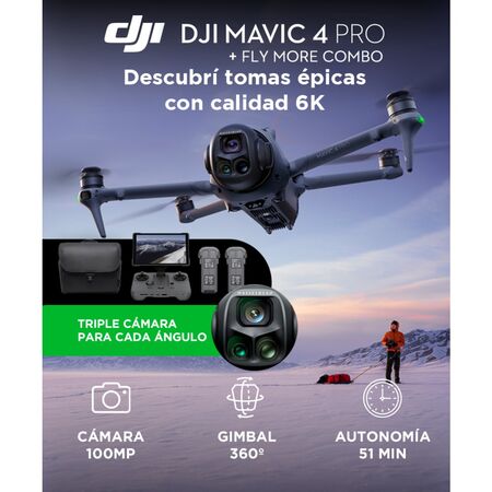 Combo DJI Mavic 4 Pro DJI RC Pro 2