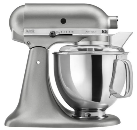 Batidora De Pie Kitchenaid Artisan Ksm150ps Contour Silver 50 Hz X 60 Hz 220 v - 240 v