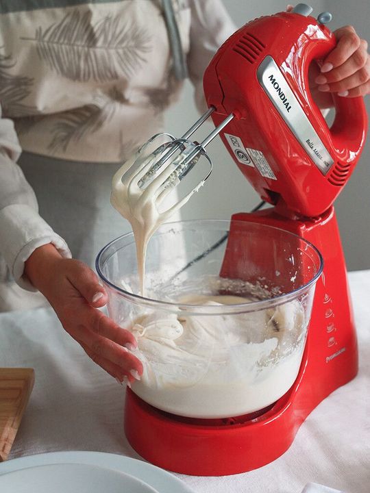 Batidora Planetaria Bella Massa Inox Red | 1200W Profesional para amasado y batido - Vista 5