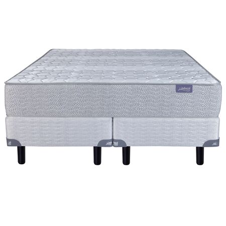 Colchon y Sommier Inducol Dorada Premium Super Queen 160x200x26cm Espuma de Alta Densidad