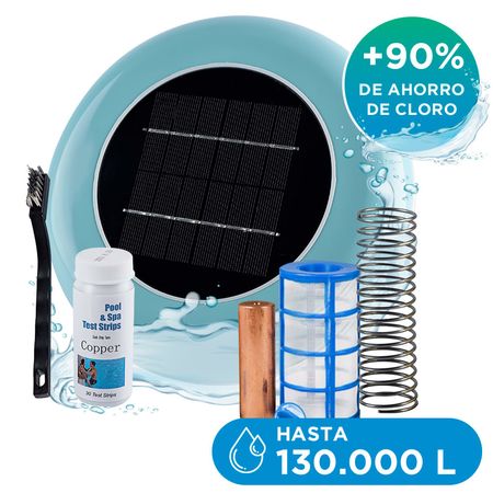 Boya Ionizador Solar Gadnic L130 Antisarro Sustentable 130.000Lts