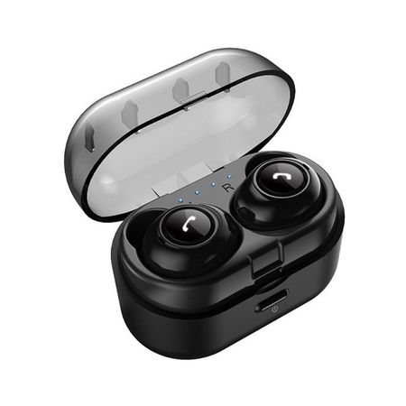 Auricular Inalambrico Bluetooth 5.0 Tws Black iPhone Android