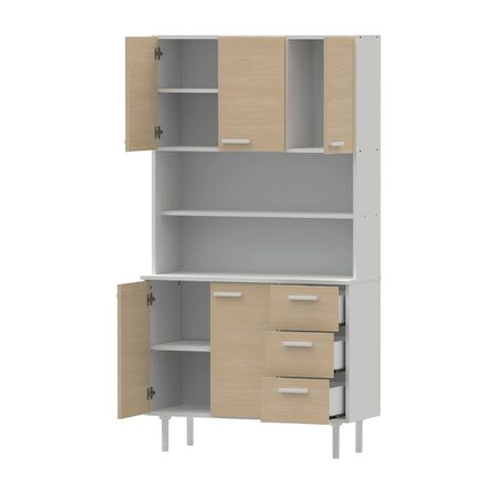 Mueble Aparador De Cocina Facil Armado  0.90 Mosconi 