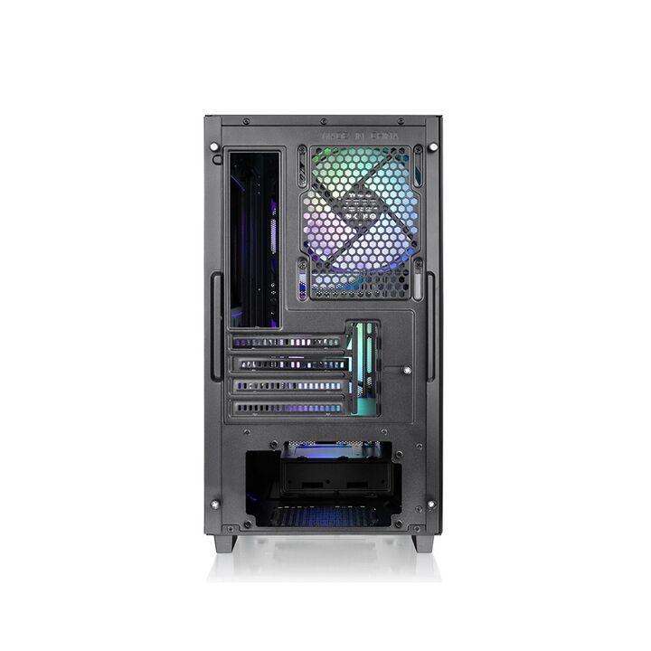 Gabinete con Fuente 650W Thermaltake H16TG Fan x3 ARGB M-ATX - Vista 3
