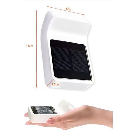 Aplique Solar LED Exterior – Calida – Pared baranda escalera