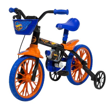 Bicicleta Nathor Hot Wheels Rodado 12