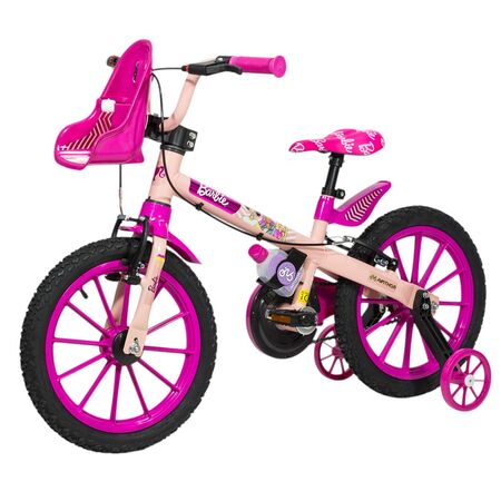 Bicicleta Nathor Barbie Rodado 16