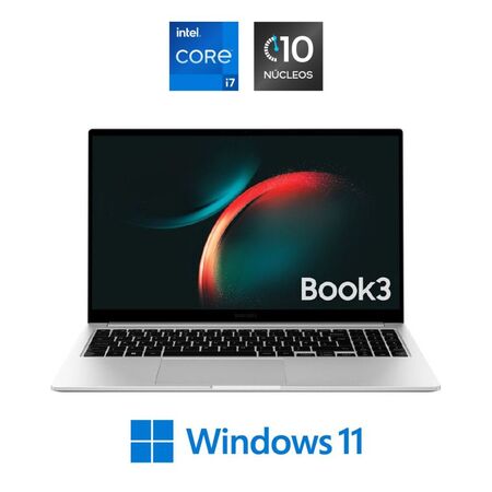 Notebook Samsung Book 3 i7 512gb Ssd 16GB Ram 15.6 Pulgadas Full HD