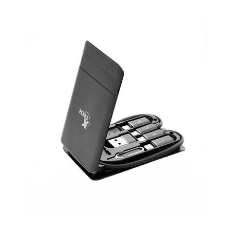 Estuche X-Tech Portátil Multifuncional Para Almacenamiento con Cable Tipo C