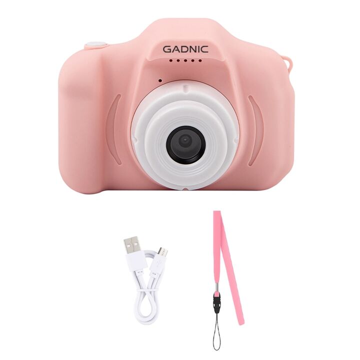 Cámara de Fotos Gadnic Digital Para Niños Función Resistente a Golpes (Rosa) - Vista 7