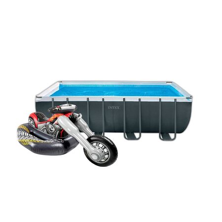 Combo Pileta Intex 17203L 549x132 + Colchoneta Moto Chopper