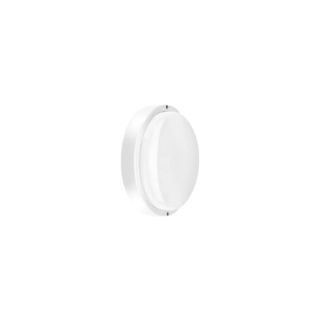 Tortuga Redonda Blanco Led 12W Ip54 Frio