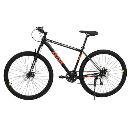 Bicicleta Mountain Bike GTS rodado 29  talle L 21V Shimano Black Orange