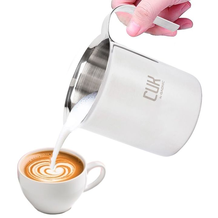 Jarra Espumador de leche Gadnic Miliki acero inoxidable 400ml - Vista 1