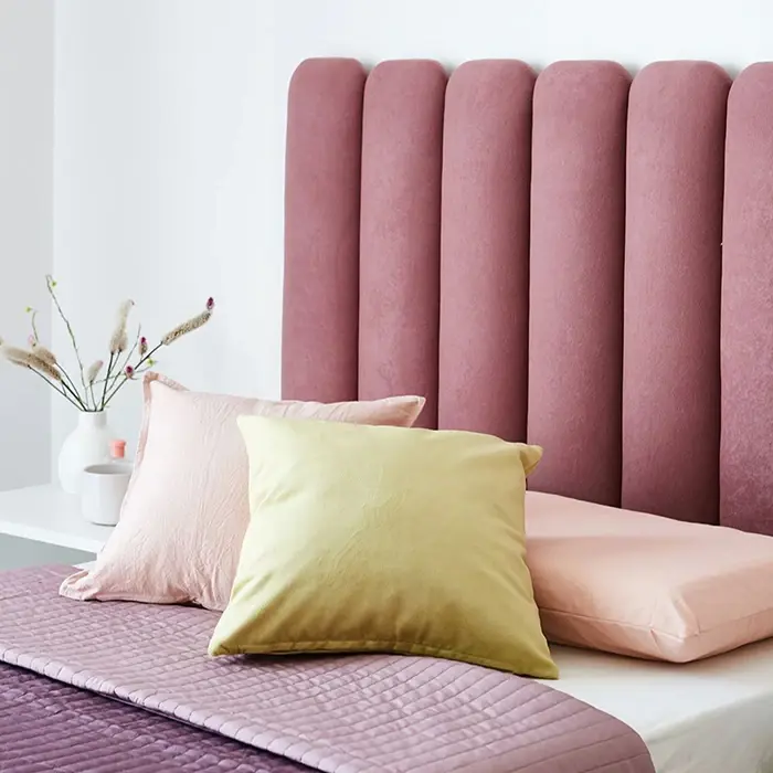 Respaldo Cama SILCAR Resvin2 2 Plazas Rosa Viejo - Vista 2